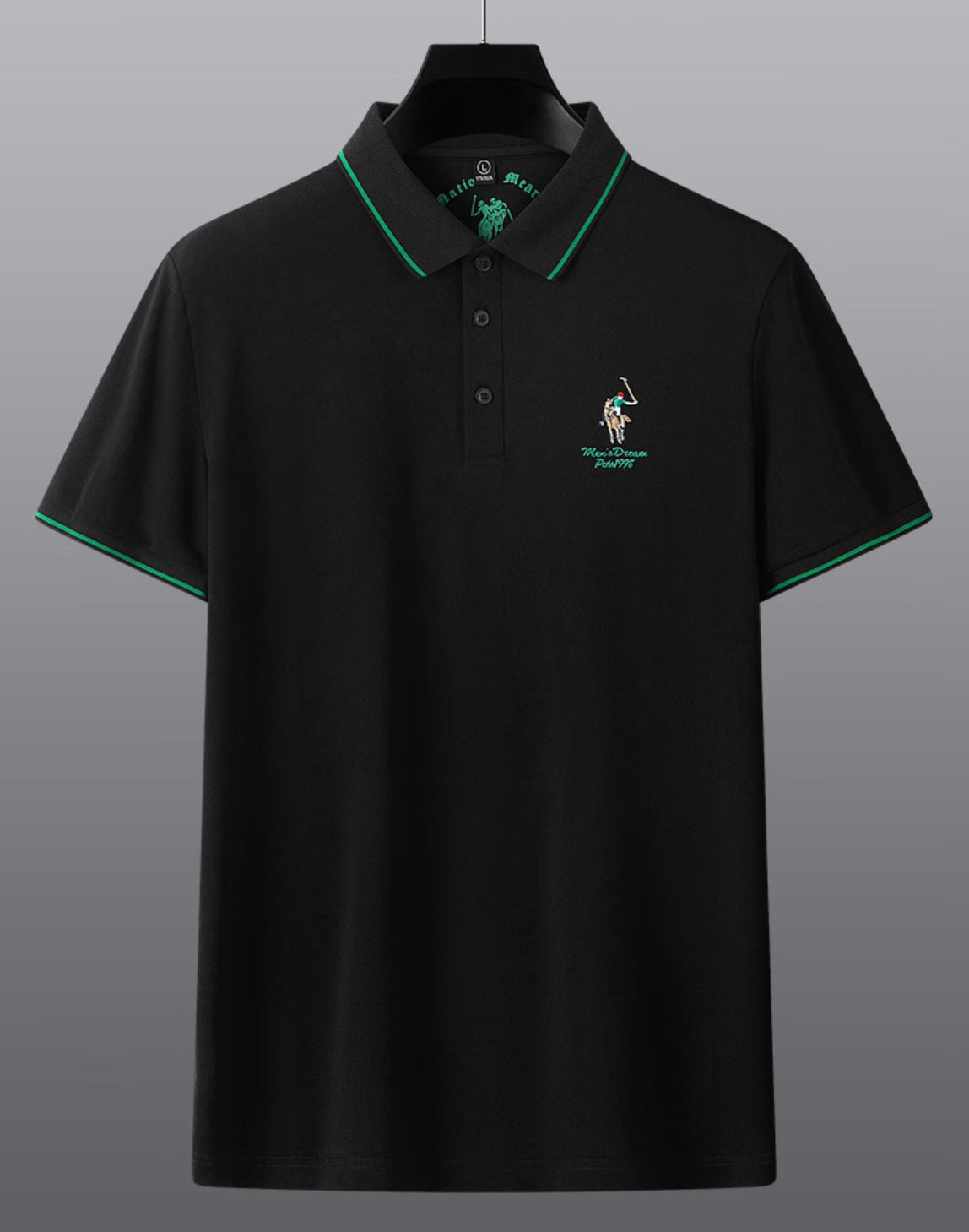 Iconic Horse Embroideried Polo T-Shirt