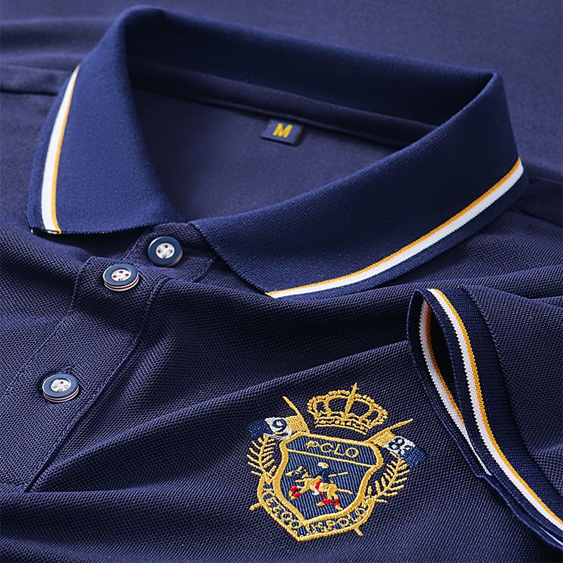 Lavish Regal Crest Polo T-Shirt