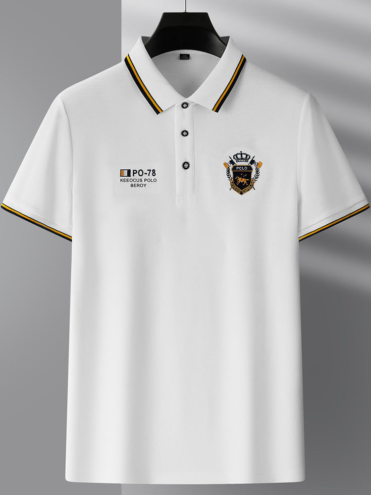 Lavish Regal Crest Polo T-Shirt