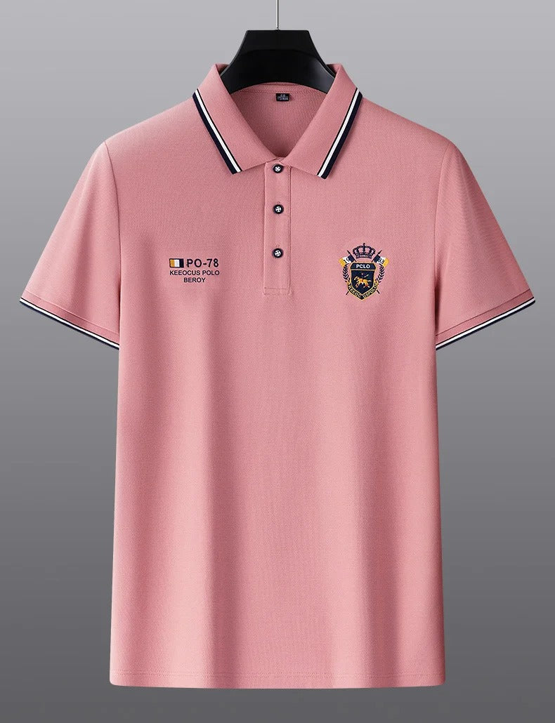 Lavish Regal Crest Polo T-Shirt