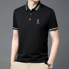 Men's Polo T-Shirt Short Sleeve With Stylish Outdoor Casual Wear