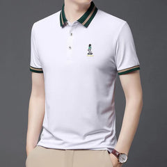 Men's Polo T-Shirt Short Sleeve With Stylish Outdoor Casual Wear