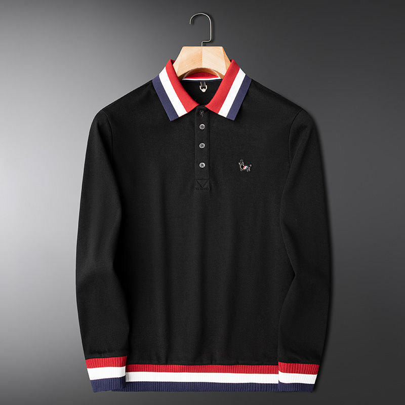 TOMMY DOGGY FULL SLEEVE POLOS FOR MEN