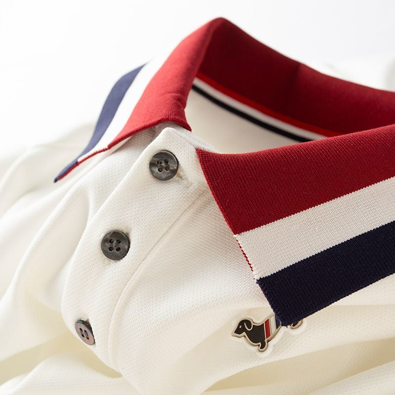 TOMMY DOGGY FULL SLEEVE POLOS FOR MEN